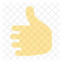Cursor Hand Thumb Click Icon