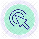 Cursor Color Circle Icon Icon