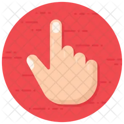 Cursor de mano  Icono