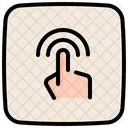 Cursor De Mano Clic Dedo Icono