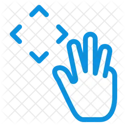 Cursor de mano  Icono