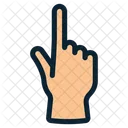 Cursor De Mano Mano Gesto De Mano Icono