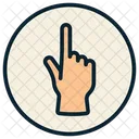 Cursor de mano  Icono