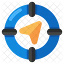 Cursorpfeil Pfeilspitze Zeigender Pfeil Symbol