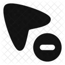 Cursor Remove Selection  Icon