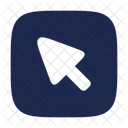 Cursor Square Arrow Mouse Icon