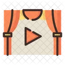 Curtain Theater Stage Icon