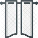 Curtain Decoration Household Icon