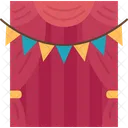 Curtain Stage Show Icon