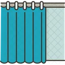 Curtain Shower Hanging Icon