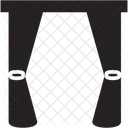 Curtain Window Home Icon