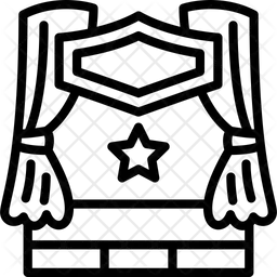 Curtain  Icon