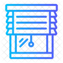 Curtain Blinds Window Icon