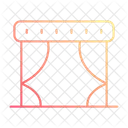 カーテン、窓、装飾 アイコン