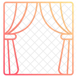 カーテン  アイコン