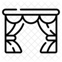 Curtains Blinders Drapes Icon