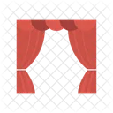 Curtains Stage Circus Icon