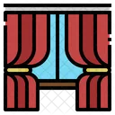 Curtains Household Window Icon