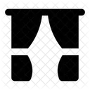 Curtains Decorative Curtains Window Curtains Icon