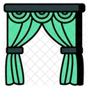 Curtains Drapes Home Decor Icône