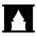 Curtains Lambrequin Portiere Icon