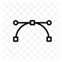 Curva de Bézier  Ícone