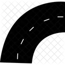 Curva Clipart De Carretera Carretera Curva Curva De Carretera Icono