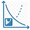 Curva de demanda  Ícone