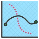 Curve Graph Chart Icon