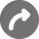 Curve Arrow Curved Right Icon