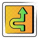 Curve Arrow  Icon