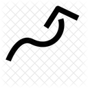 Curve Arrow  Icon