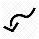 Curve Arrow  Icon