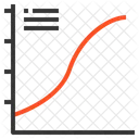 Curve graph  Icon