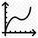 Curve Graph  Icon
