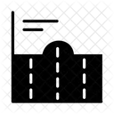 Lines Chart Data Processing Management Icon