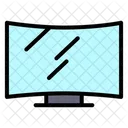 Curve Tv Television Tv Icon