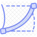 Curved Crop Lines Curved Crop Icon