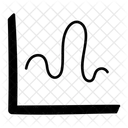 Curved Graph  Icon