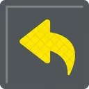 Curved left  Icon