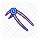 Curved Scissors  Icon