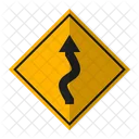 Curvy Road  Icon