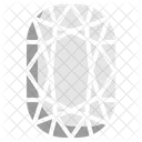 Cushion Diamond  Icon