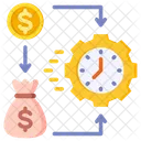 Economico Eficiencia Negocios Ícone