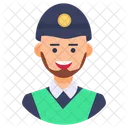 Custodian Sweeper Janitor Icon