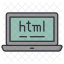 Custom Code Web Coding Html Icône