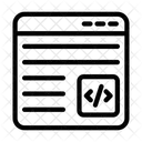 Custom Code  Icon