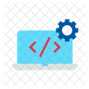 Custom Coding Programming Web Development Icon