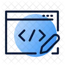 Custom Coding Optimization Icon