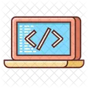 Custom Coding Code Programming Icon
